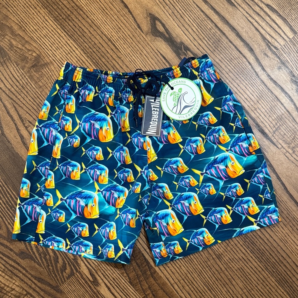 NWT Vilebrequin Swim Trunks Sz 14